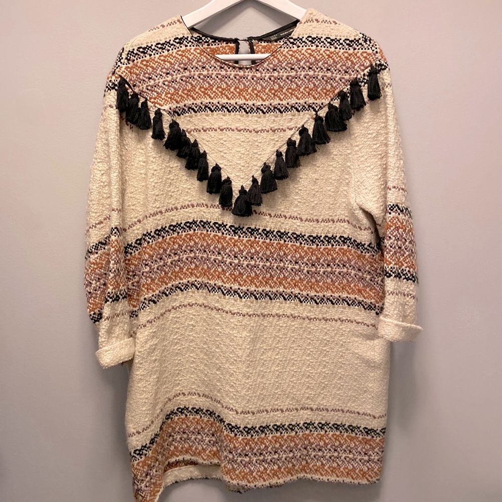 Zara Trafaluc. Sweater Dress.